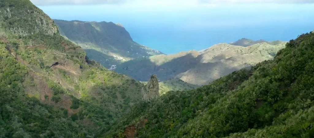 Gomera, Valle Gran Rey, Kindern, Alleinreisender, Wandern Panorama Gomera Valle Gran Rey
