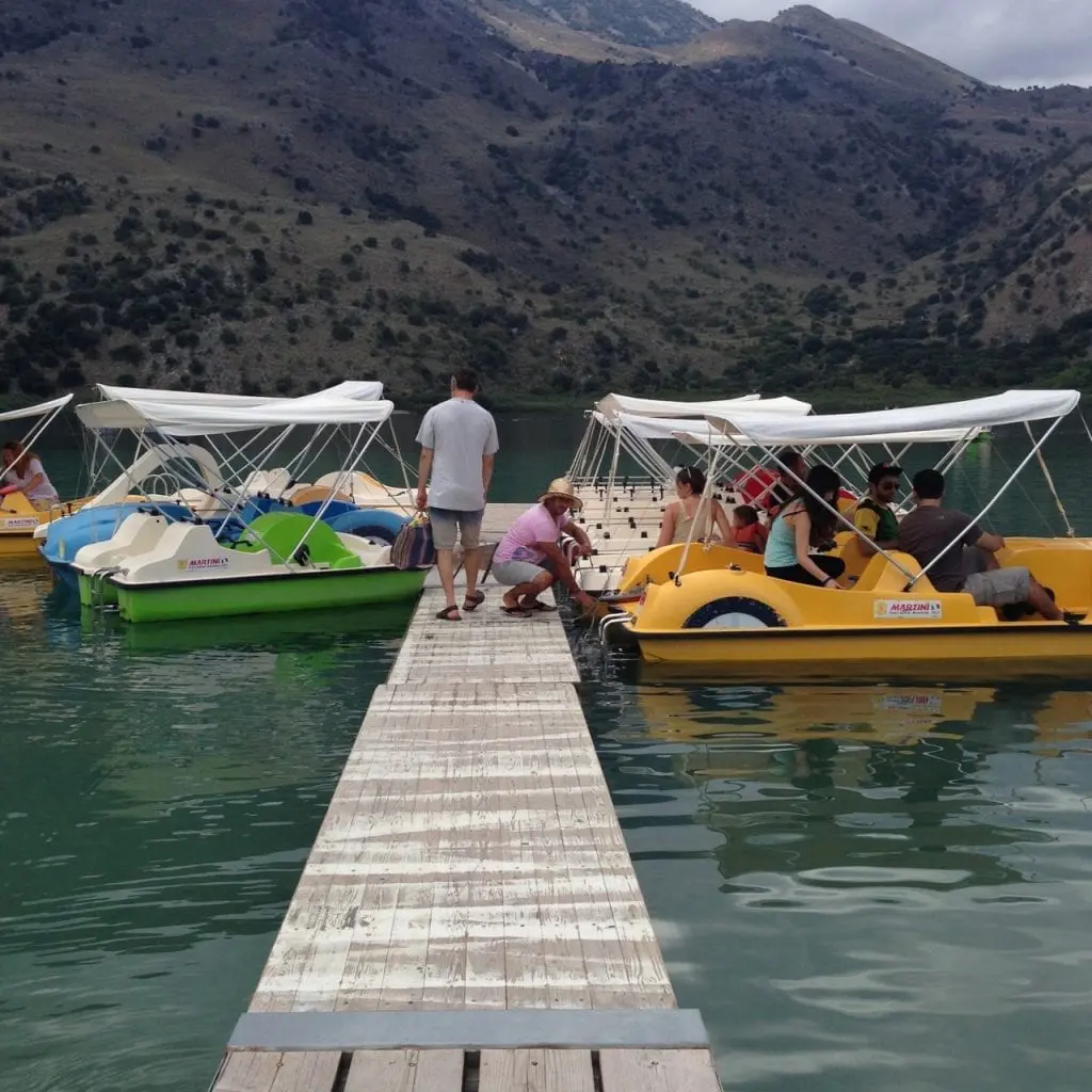 Strand in Giorgioupolis, Kreta Mit Kleinkind auf Kreta