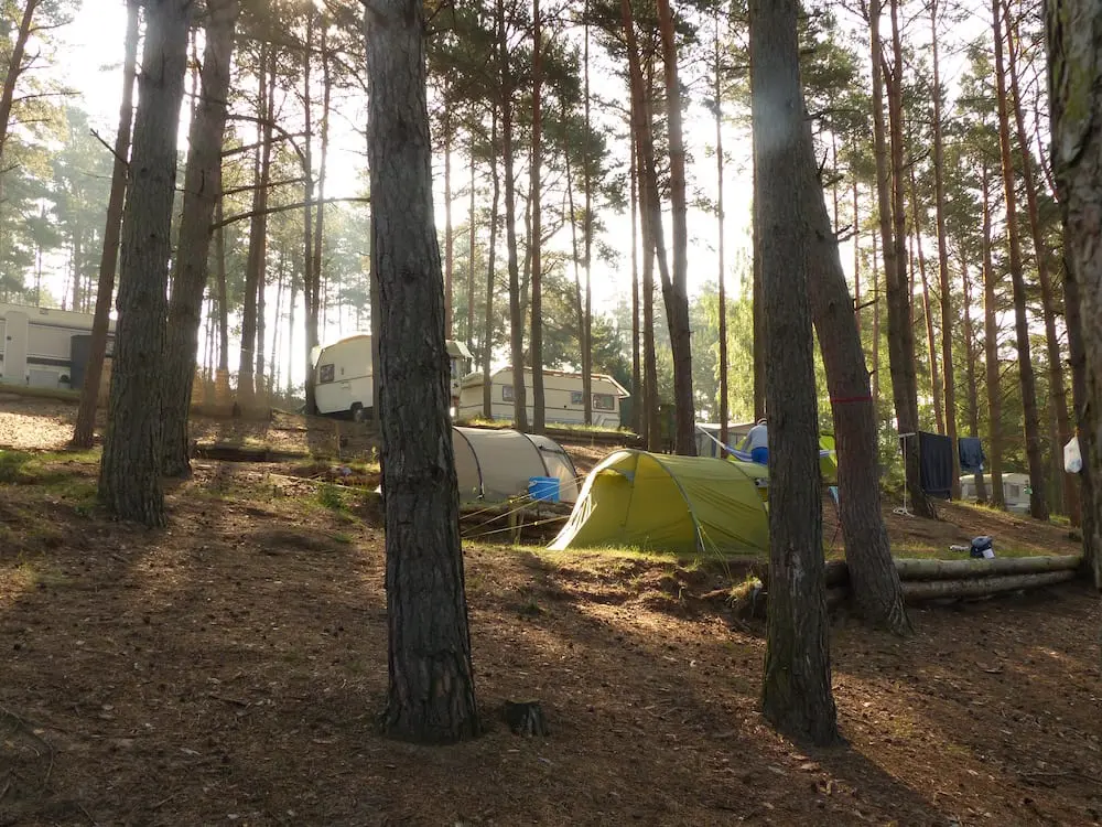 Mecklenburger Seenplatte Campingplatz Müritz Nationalpark