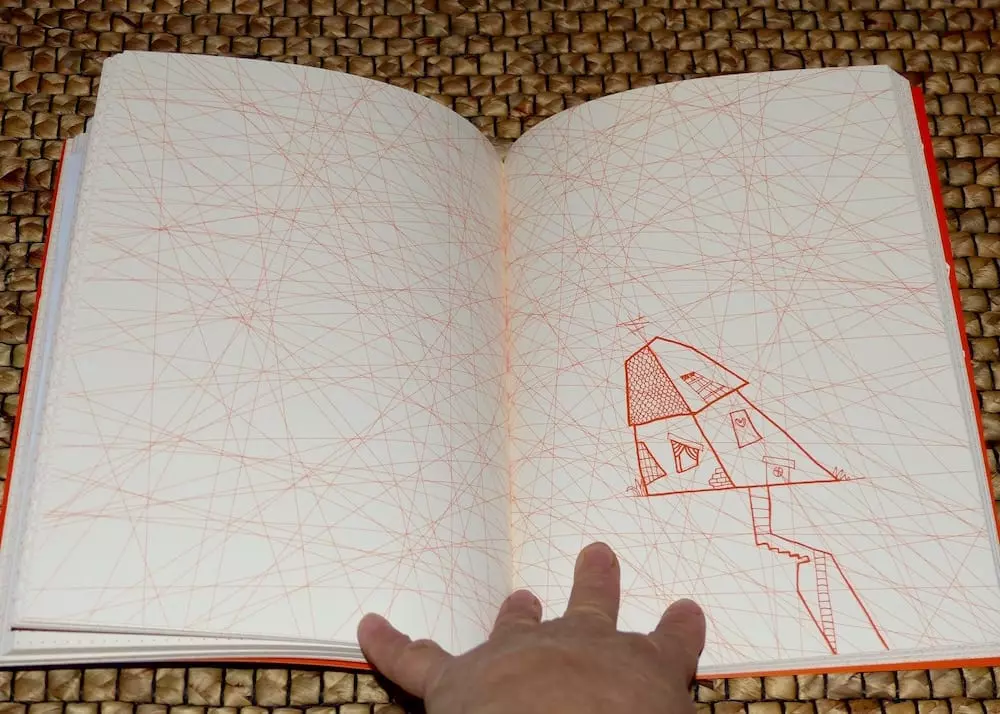 Kinderbuch für Reisen: Rasterwelten Innenansicht