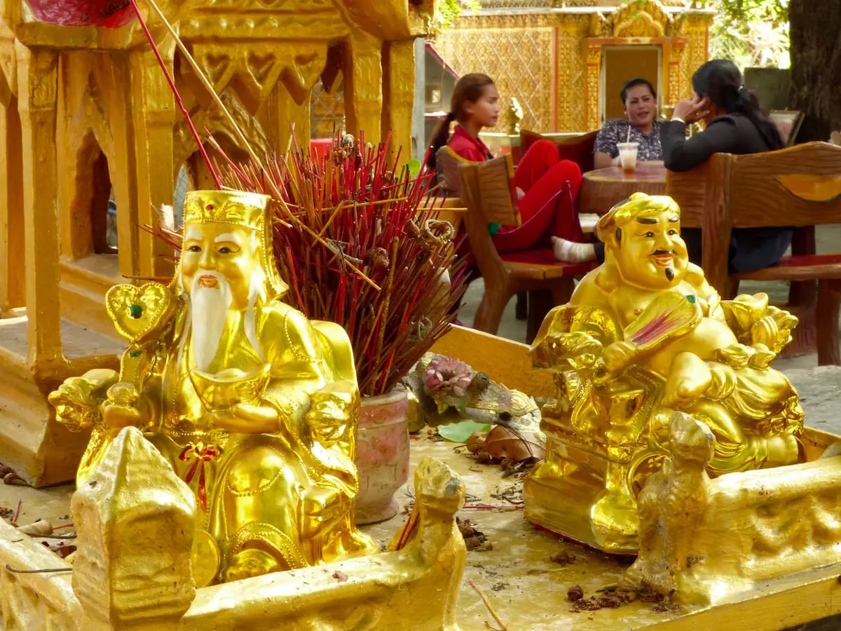 Wat Leu Sihanoukville - Ausflug bei der Kambodscha Familienreise Kambodscha mit Kindern - Wat Leu, Sihanoukville