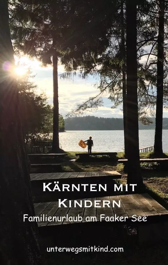 Faaker See Kärnten mit Kindern-Pin