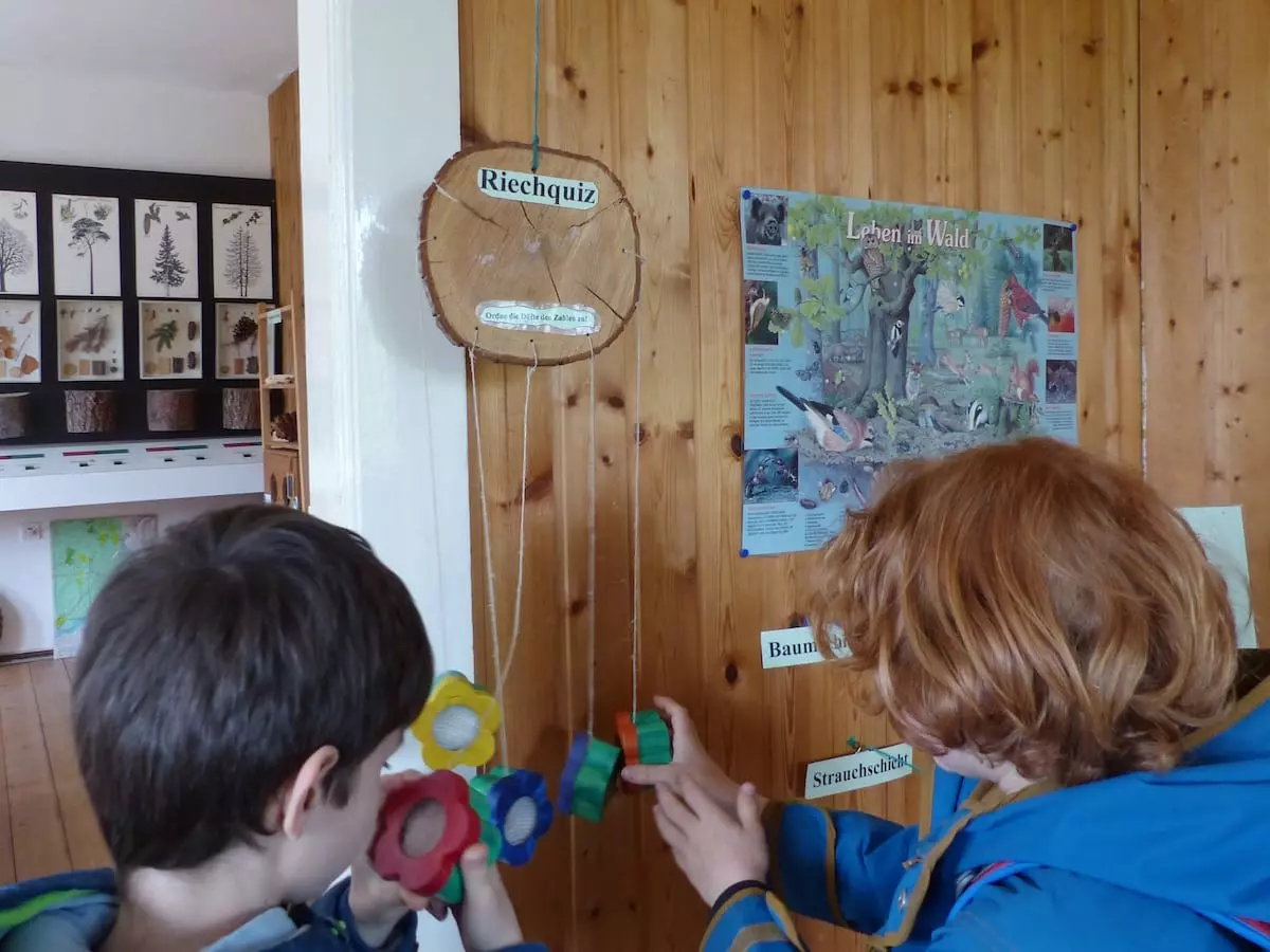 Berlin mit Kind - Waldmuseum Riechstation