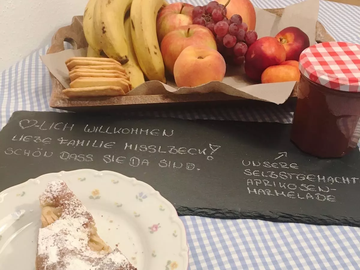 Sommerurlaub mit Kindern in den Alpen - Willkommensgruß