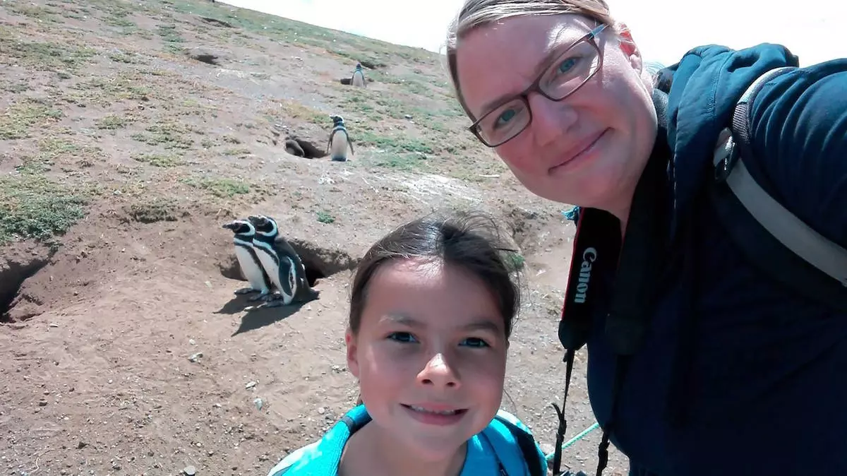 Schöne Reisen allein mit Kindern - Tatagonien