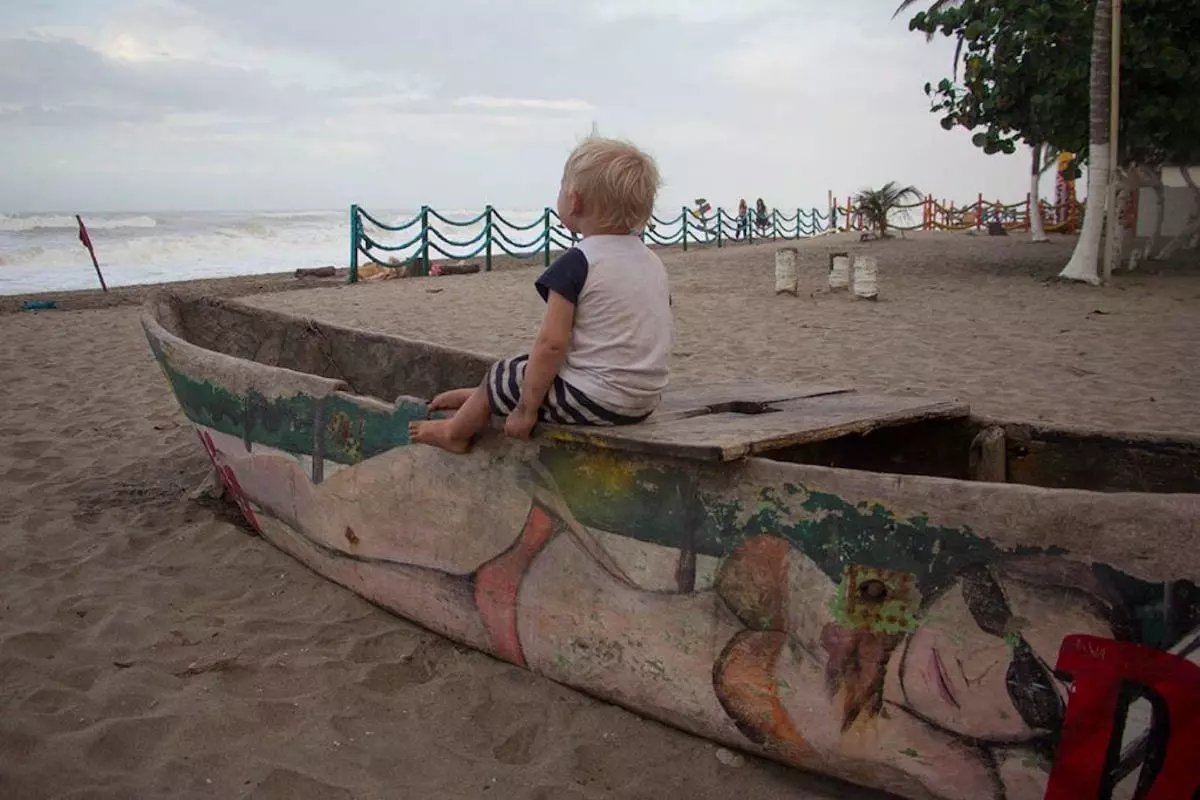 Schöne Reisen allein mit Kindern - Kolumbien