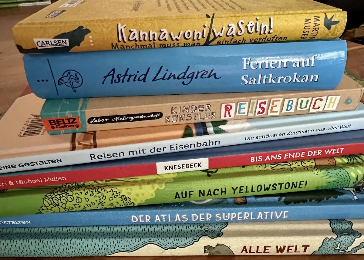 Die schönsten Kinderbücher zum Thema Reise, Urlaub und Ferien