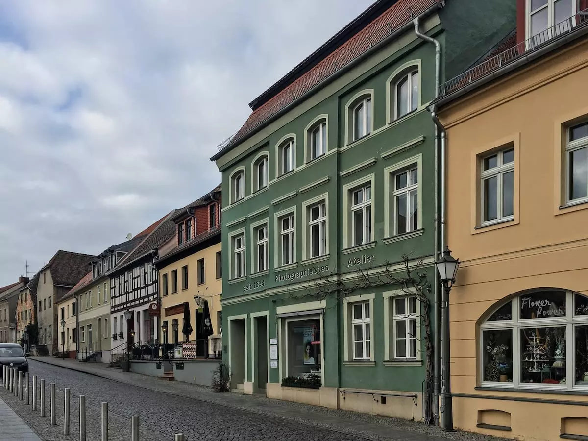 Bad Belzig - Brandenburg im Winter Altstadt