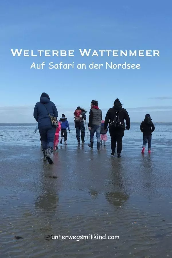 Wattwanderung mit Kindern-Pin