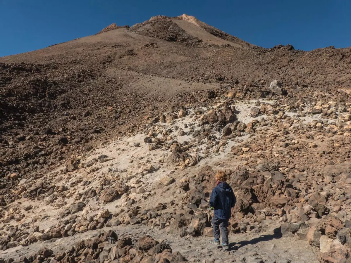Wandern auf Teneriffa mit Kindern - Teide Gipfel Runde
