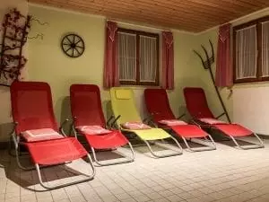 Sylvester in der Jugendherberge Waldhäuser - Sauna-Ruheraum