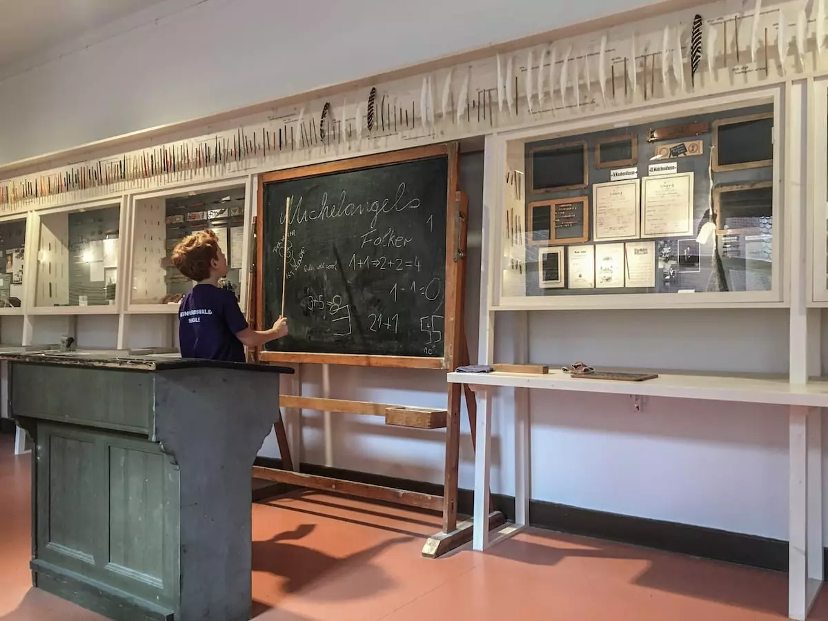 Stadtmuseum Berlin mit Kindern - Schulzimmer Märkisches Museum