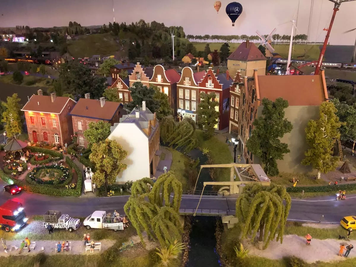 Modellbahnzauber Friedrichstadt - Holländerhäuser