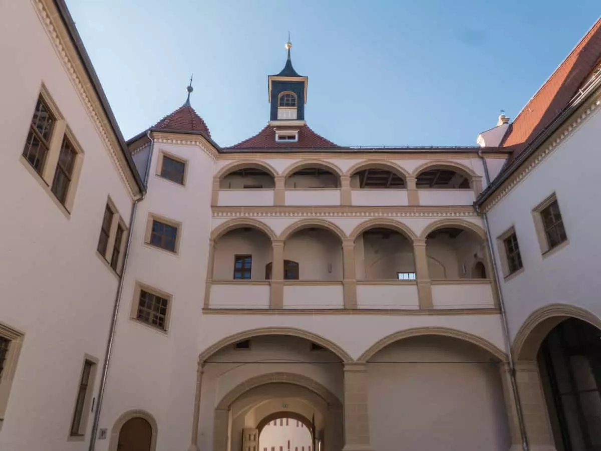 Schloss Finsterwalde Kulturschatzsucher im Süden Brandenburgs mit Kind