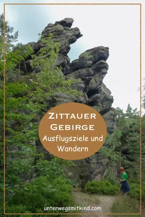 Zittauer Gebirge Ausflugsziele Pin