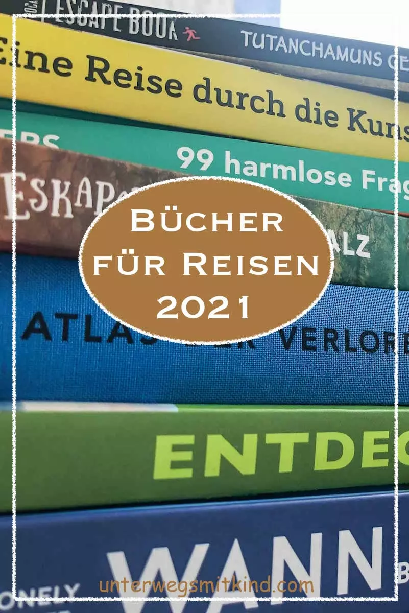 Bücher für Reisende Pin