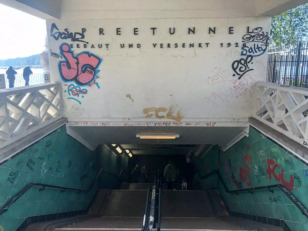 Spreetunnel in Friedrichshagen am Müggelsee