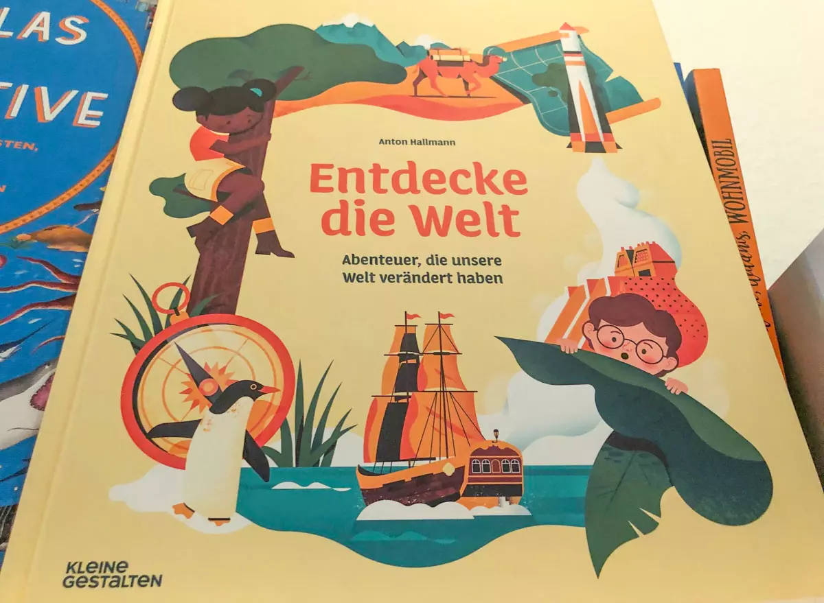 Fernweh Buch - Entdecke die Welt - Entdeckungsreisen