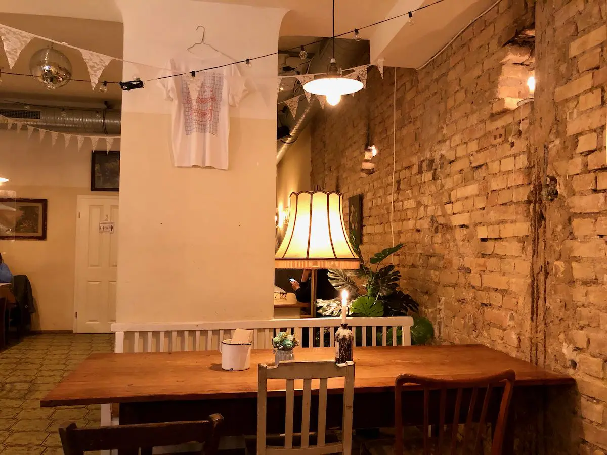 Interieur in der Henriette Burger Bar in Mannheim