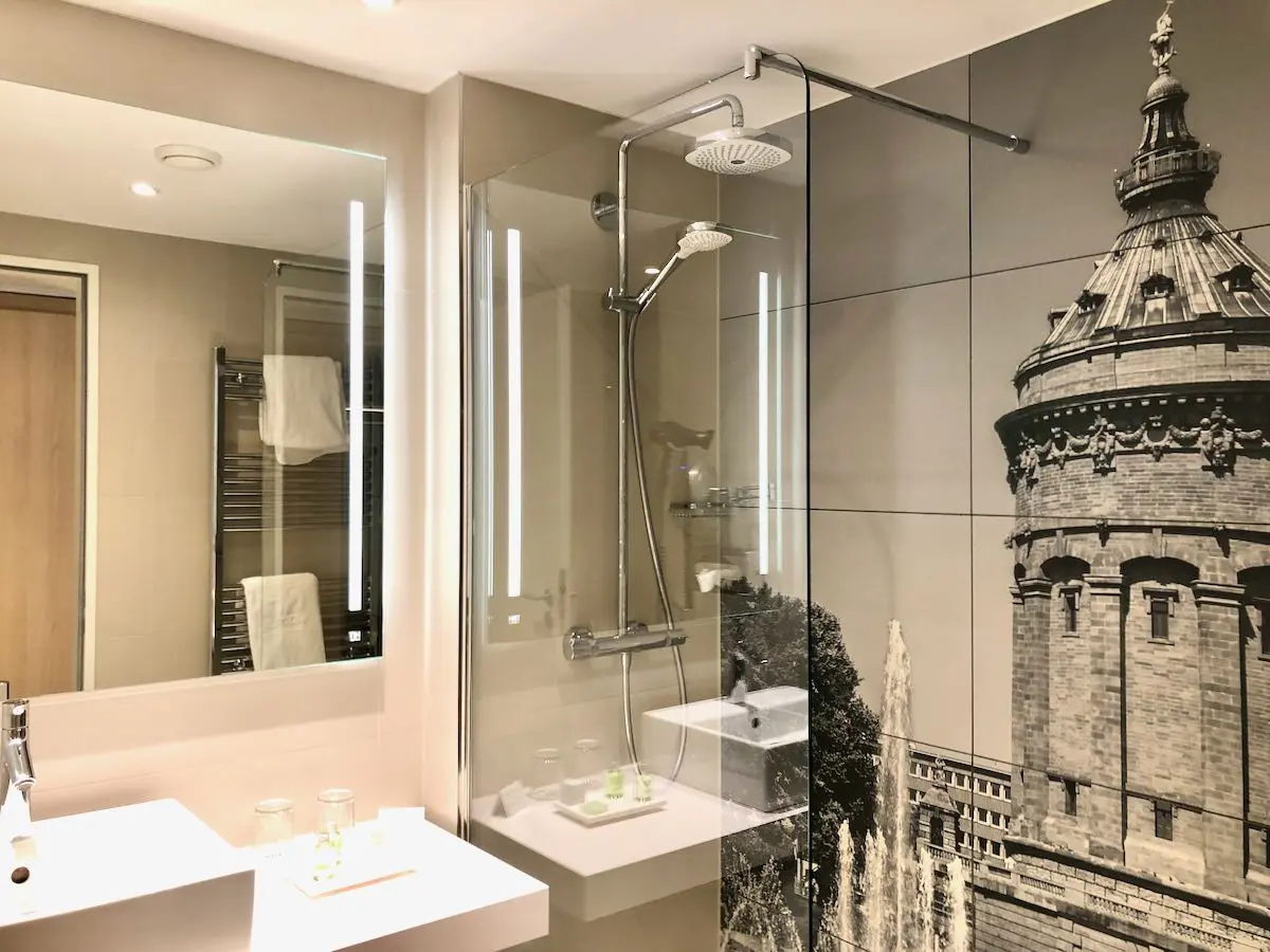 NH Hotel Mannheim Badezimmer