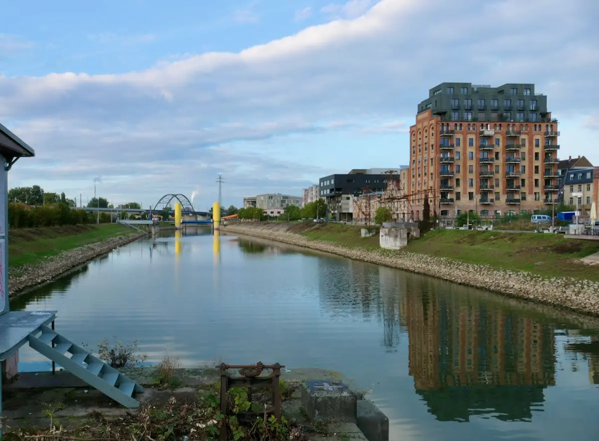 Verbindungskanal am Jungbusch in Mannheim