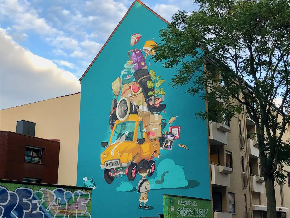 Mural in Mannheim