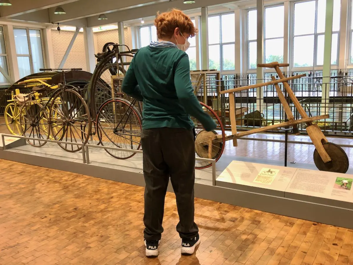 Kind im Technoseum Mannheim