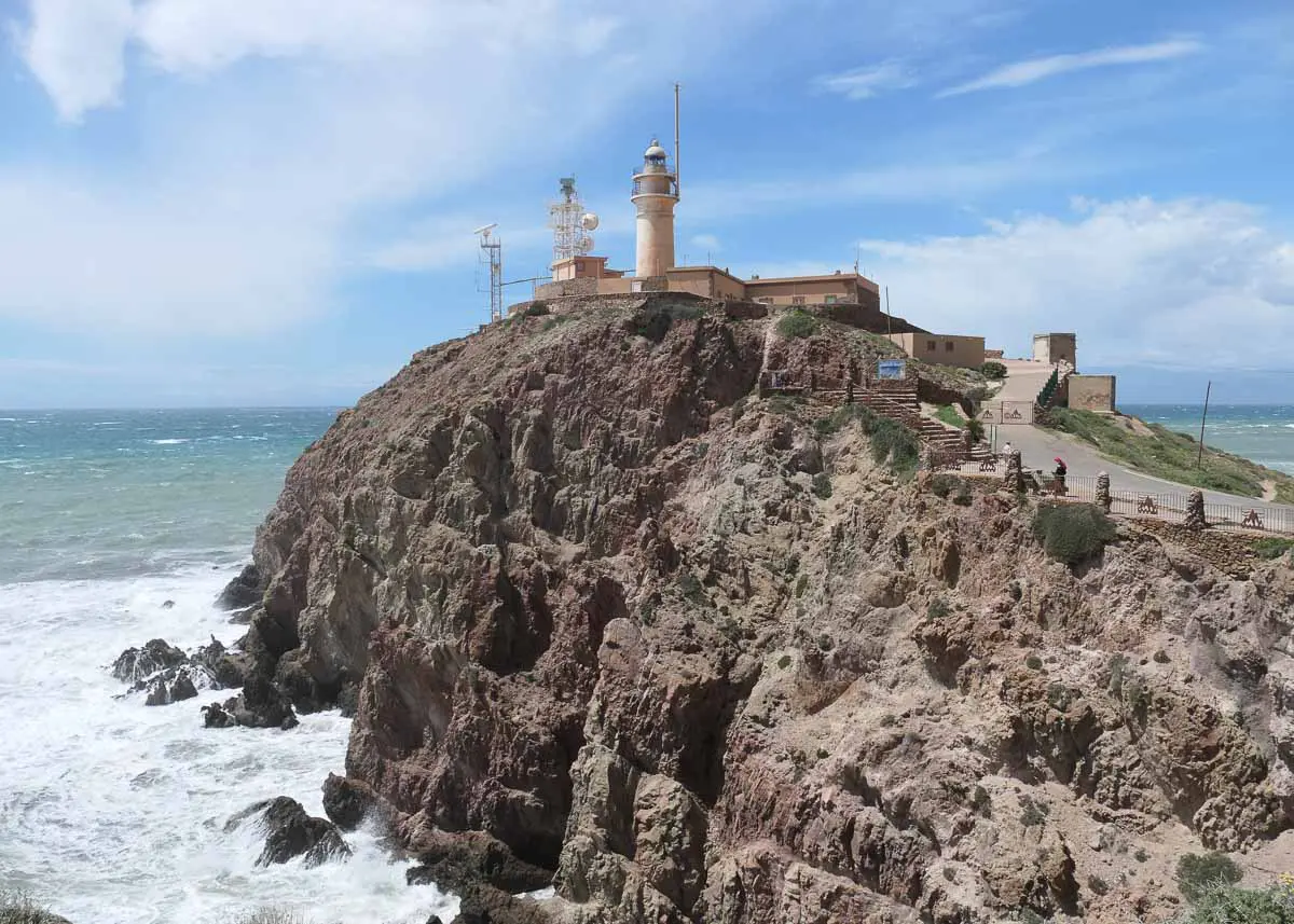 Leuchtturm Faro de Cabo de Gata