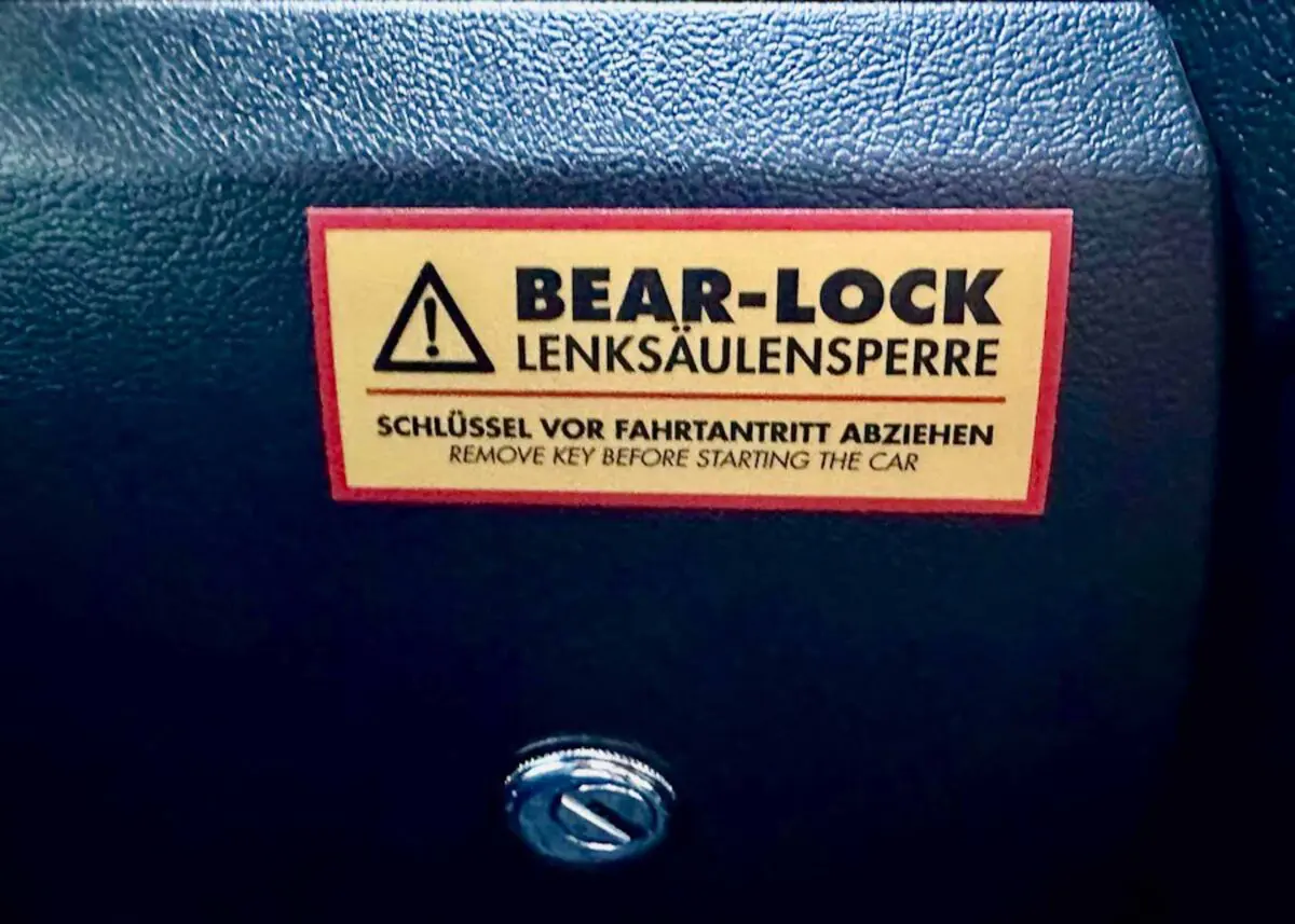 Bear-Lock-Diebstahlschutz Wohnmobil