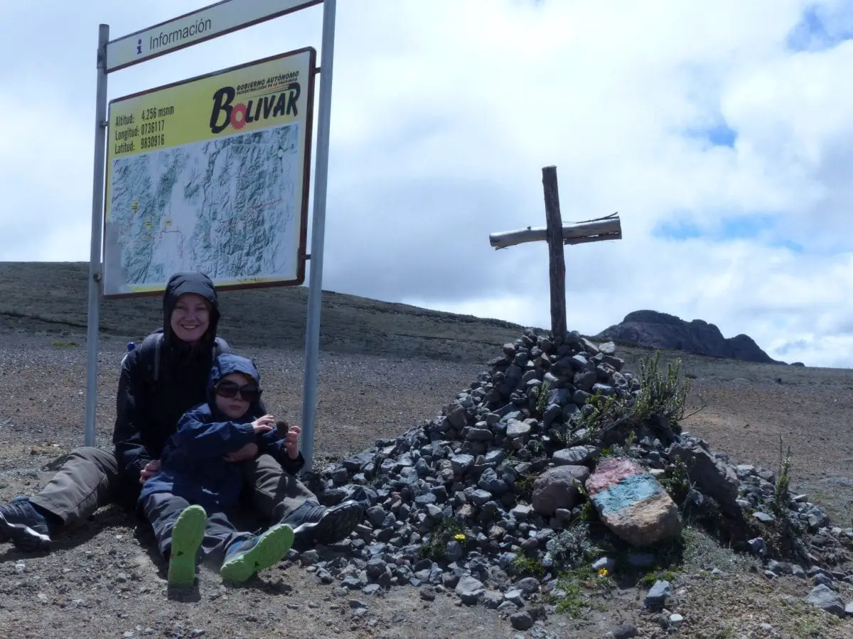 Ecuador mit Kind - auf über 4000 Höhenmetern am Chimborazo