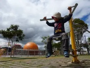 Ecuador mit Kind - Spielplatz in Cuenca