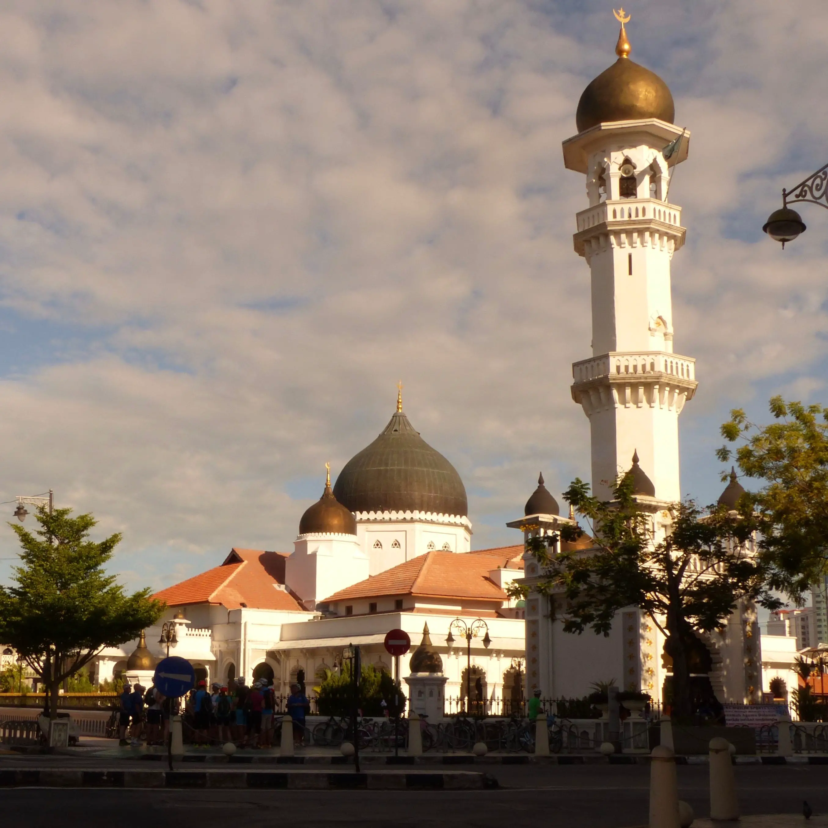 Malaysia als Single mit Kind-Moschee Georgetwon