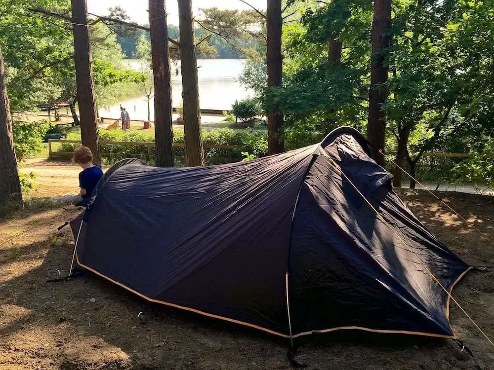 Mit Kind zelten - Campingplatz Hexenwäldchen Müritz Nationalpark