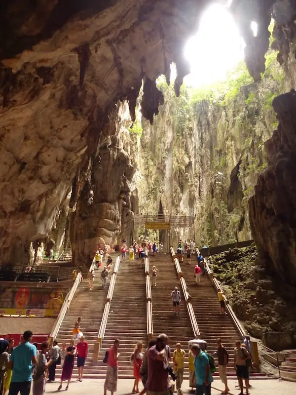 Sehenswürdigkeiten in Kuala Lumpur mit Kind - Batu Höhlen 3