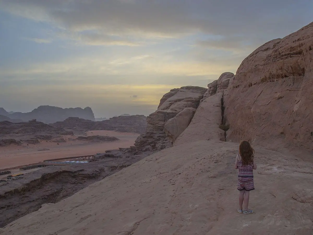 Schöne Reisen allein mit Kindern - Wadi Rum