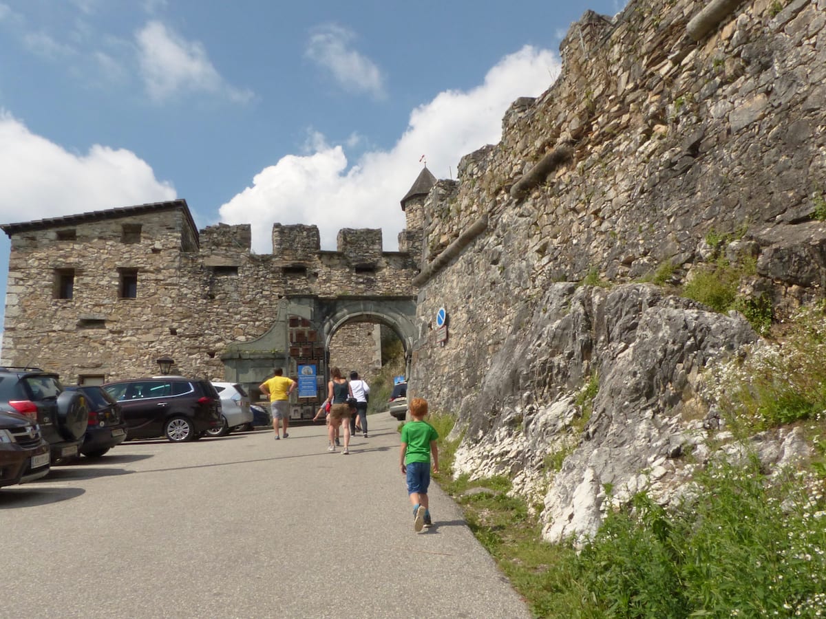 Familienurlaub in Kärnten - Aktivitäten mit Kindern - Burg Landskron