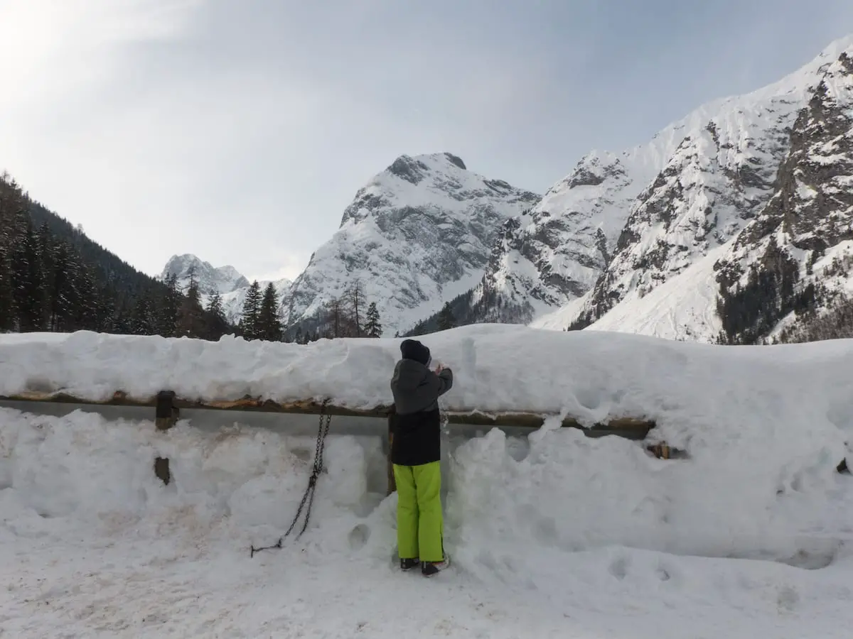 Langlauf und Wandern am Achensee im Winter mit Kind - Schneeparadies Karwendel