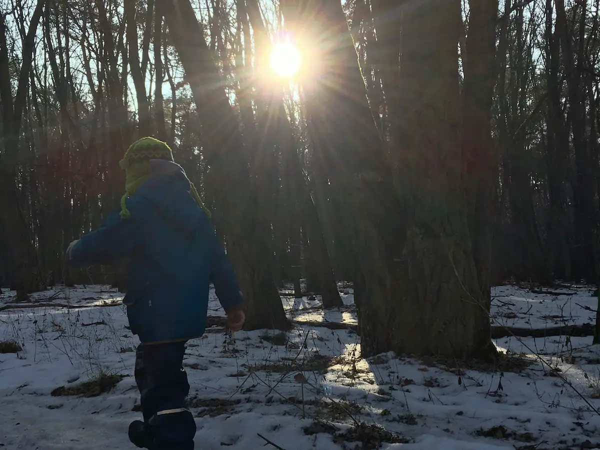Wandern mit Kindern im Naturschutzgebiet Erpetal