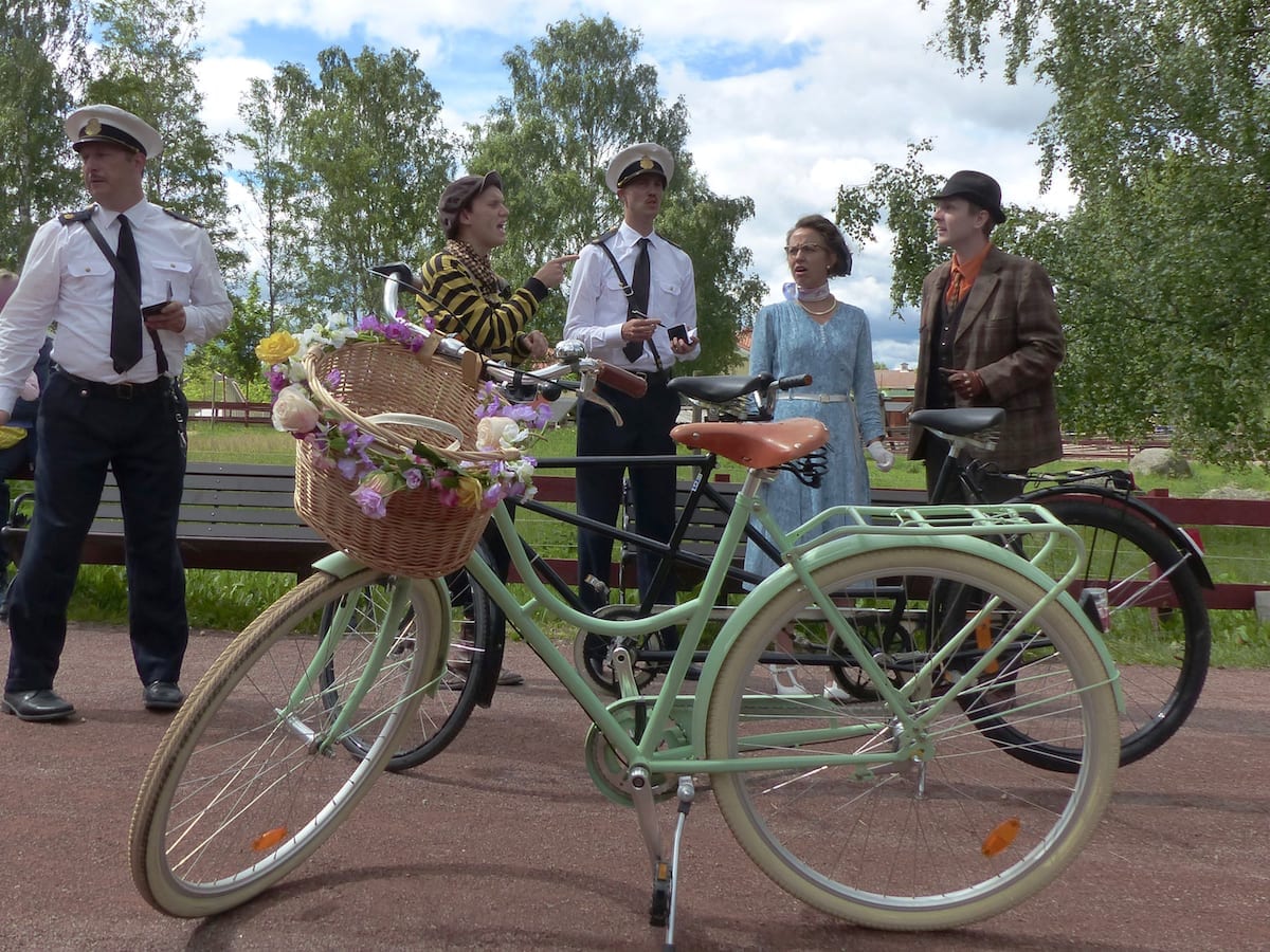 Freizeitpark Astrid Lindgrens Welt Schweden -Szene aus Pippi Langstrumpf