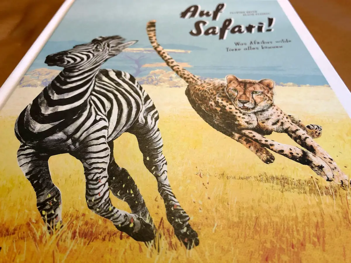 Auf Safari - Tierlexikon für die Afrikareise mit Kindern - Titelbild