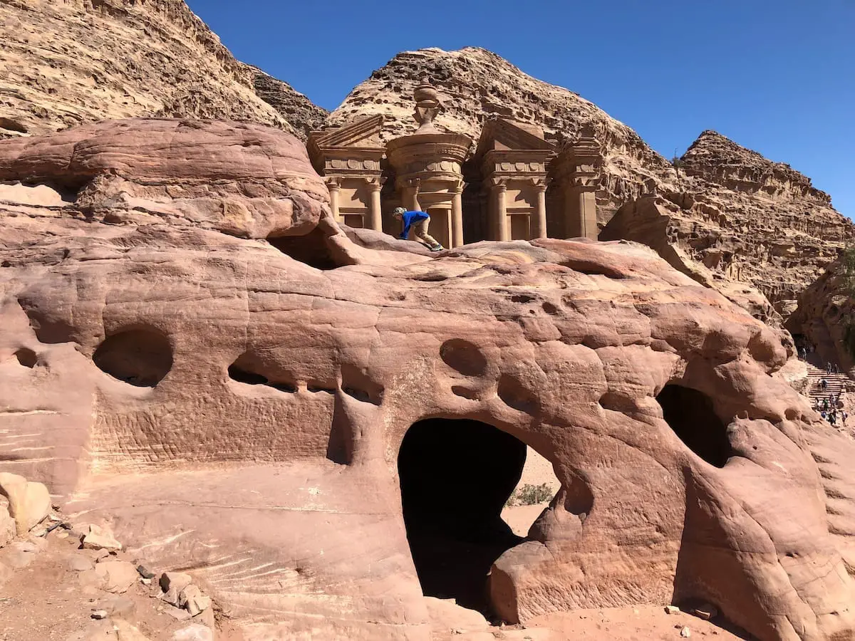 Sightseeing in Jordanien mit Kindern - Petra