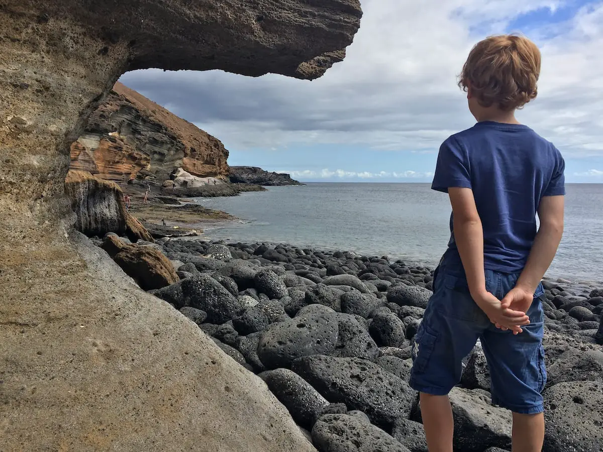 Wandern auf Teneriffa mit Kindern - Küstenwanderung im Süden