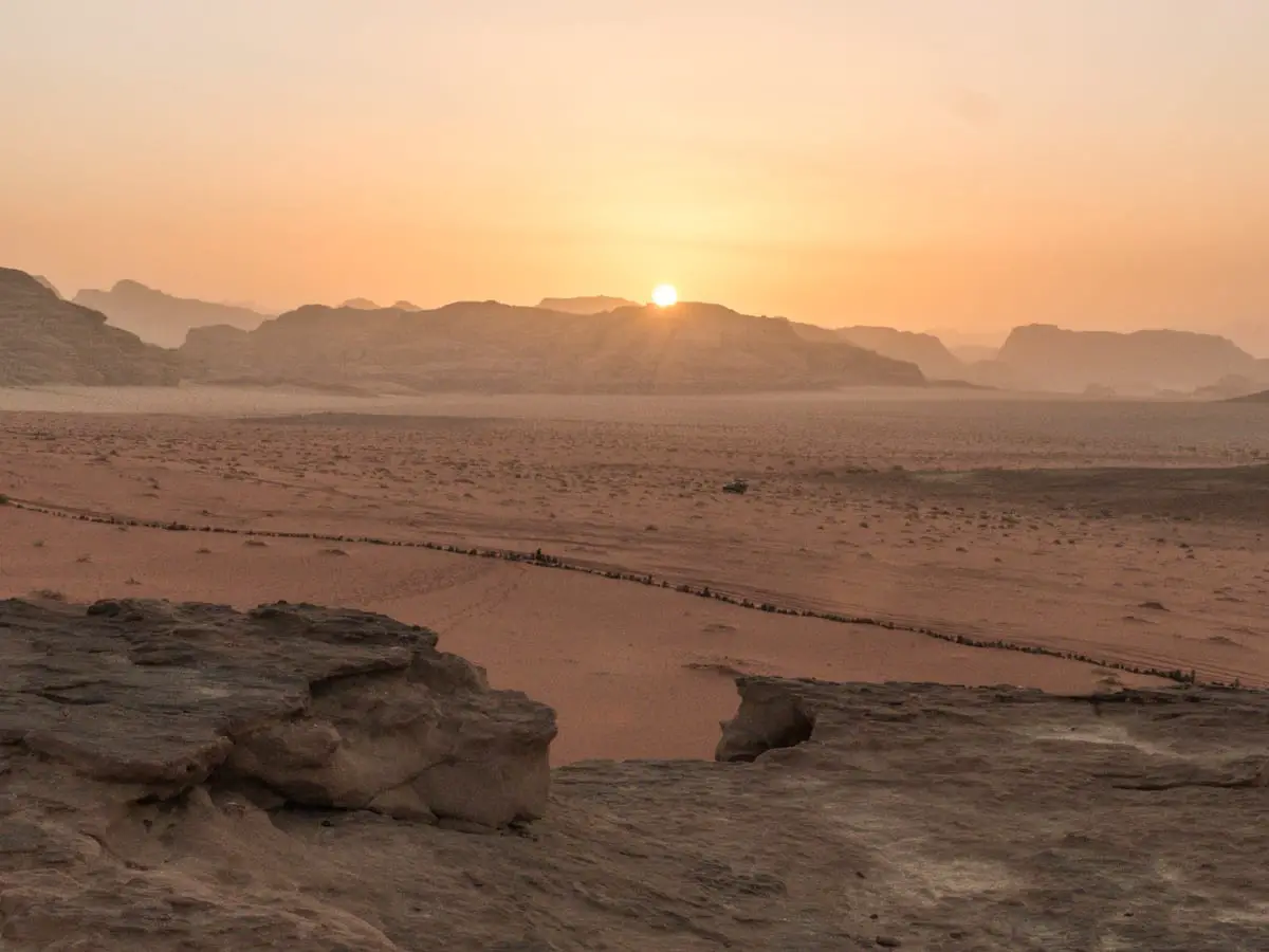 Jordanien Wadi Rum Sonnenuntergang 2