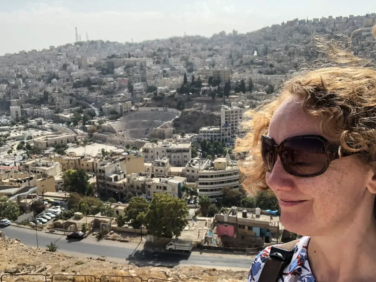 Amman mit Kindern - Ausblick Zitadellenhügel