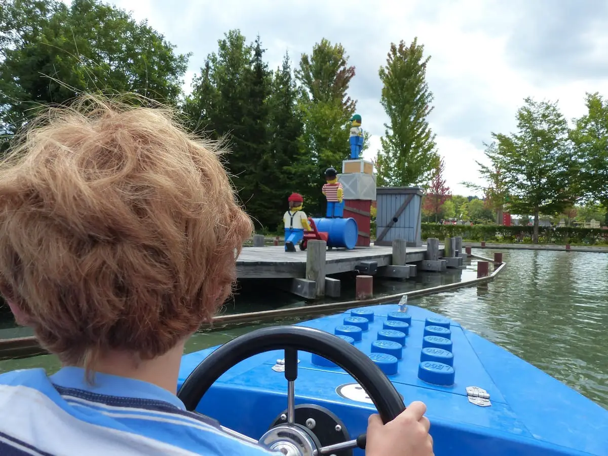 Legoland Günzburg - Bootfahren