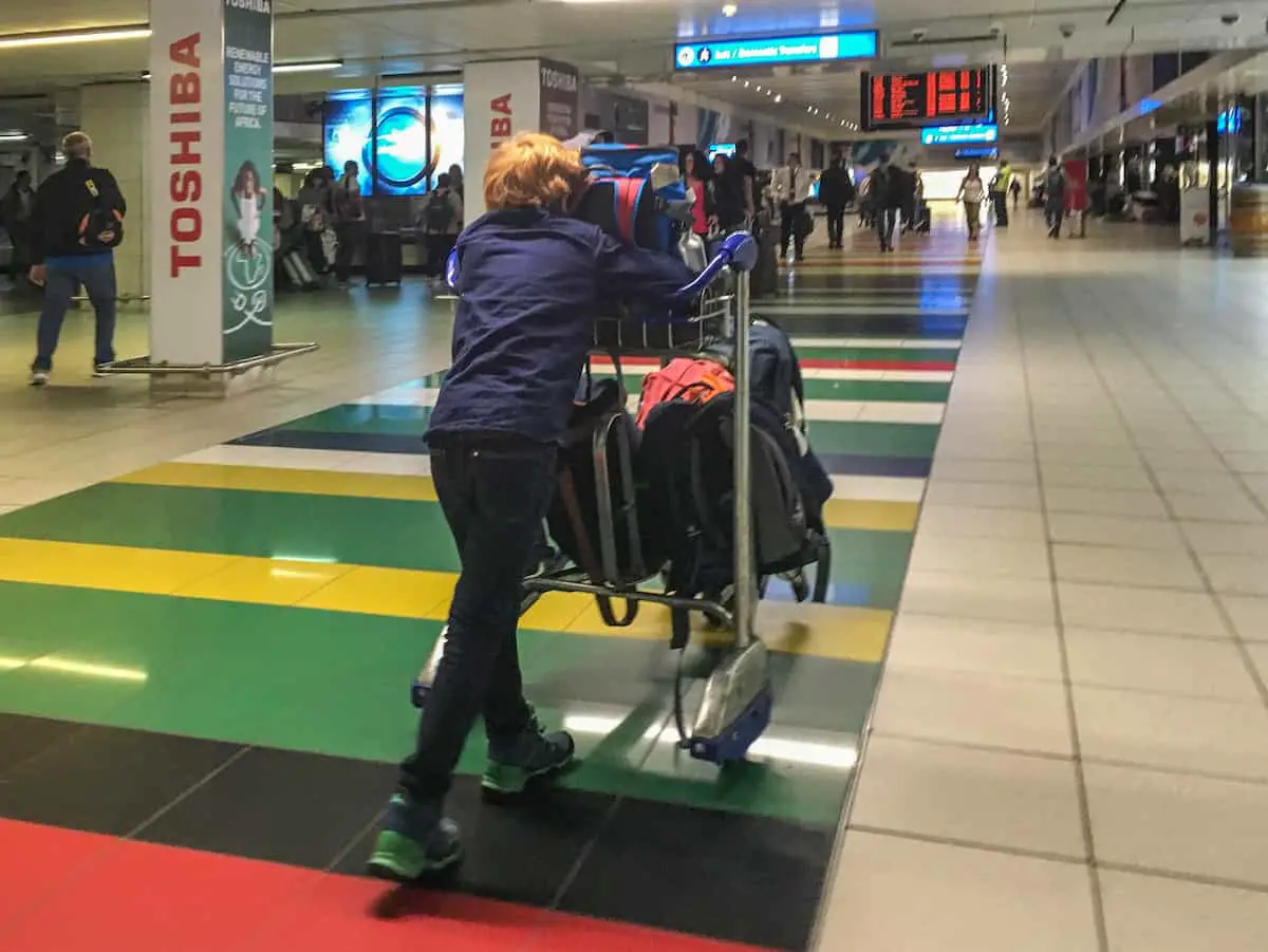 Flughafen Johannisburg - Südafrika mit Kindern Kosten
