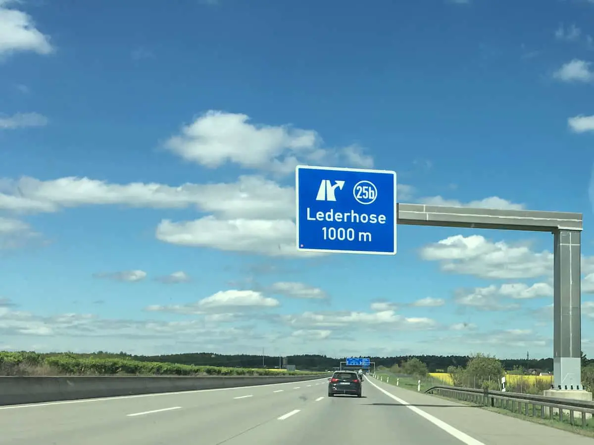 Autobahn Pausen A9 Autobahn-Guide