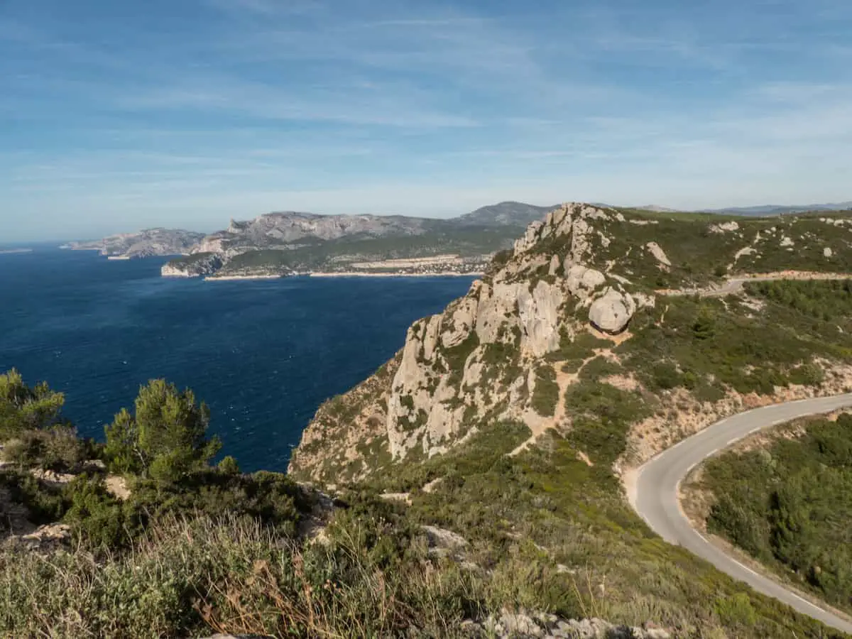 Provence mit dem Wohnmobil - Route des Cretes Calanques