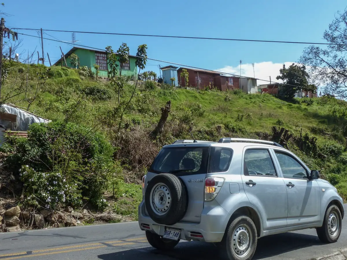 Costa Rica Route für Selbstfahrer mit Mietwagen