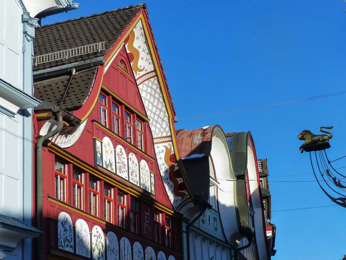 Appenzell-Giebeldach-Architektur-Schweiz